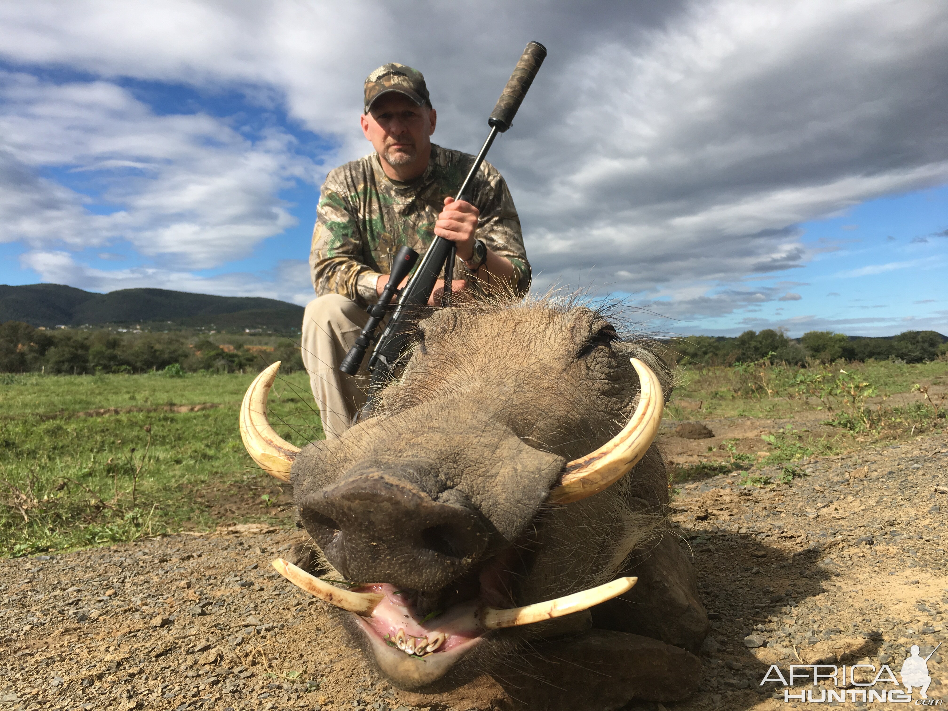 South Africa Hunting Warthog