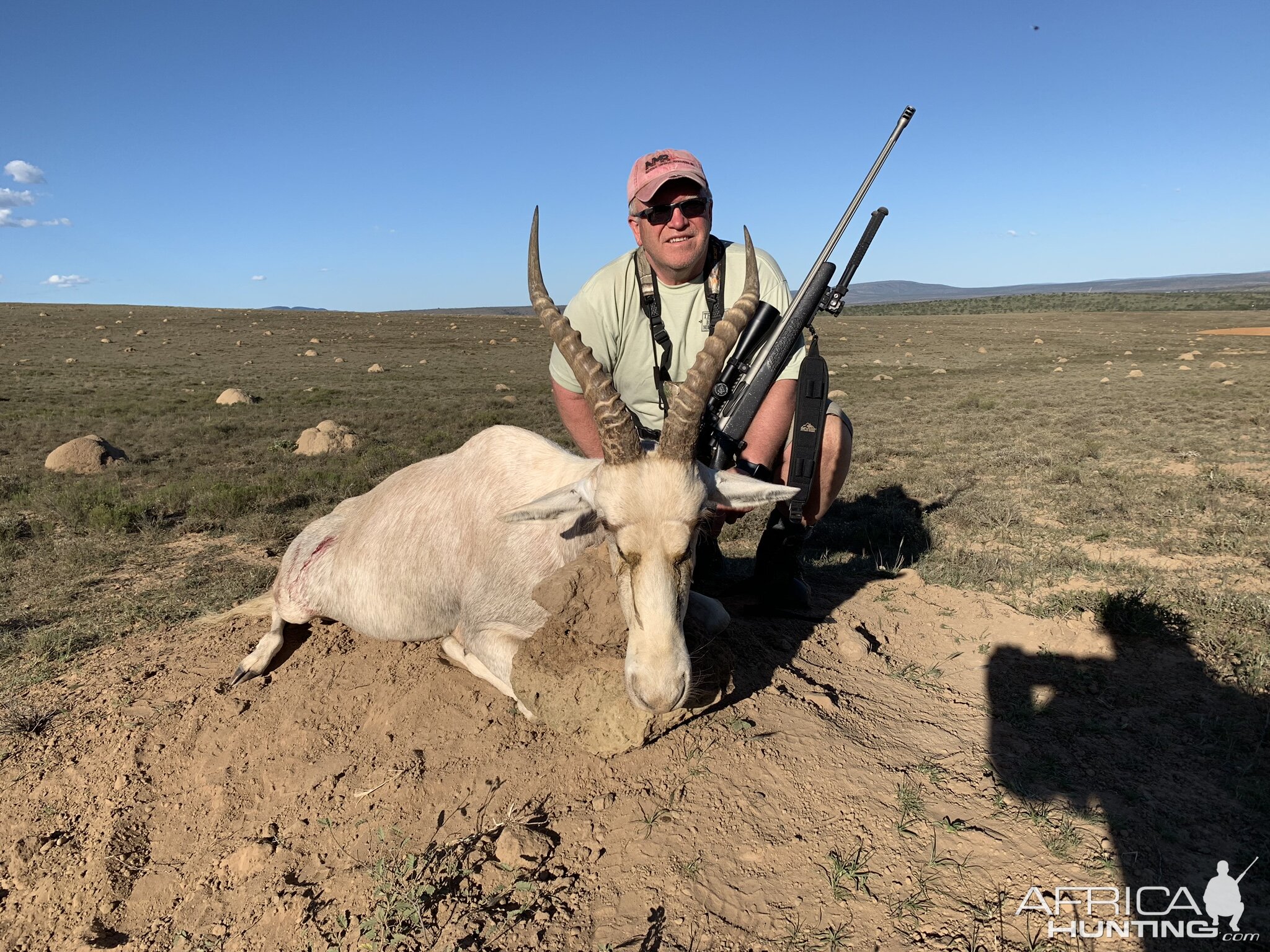 South Africa Hunting White Blesbok