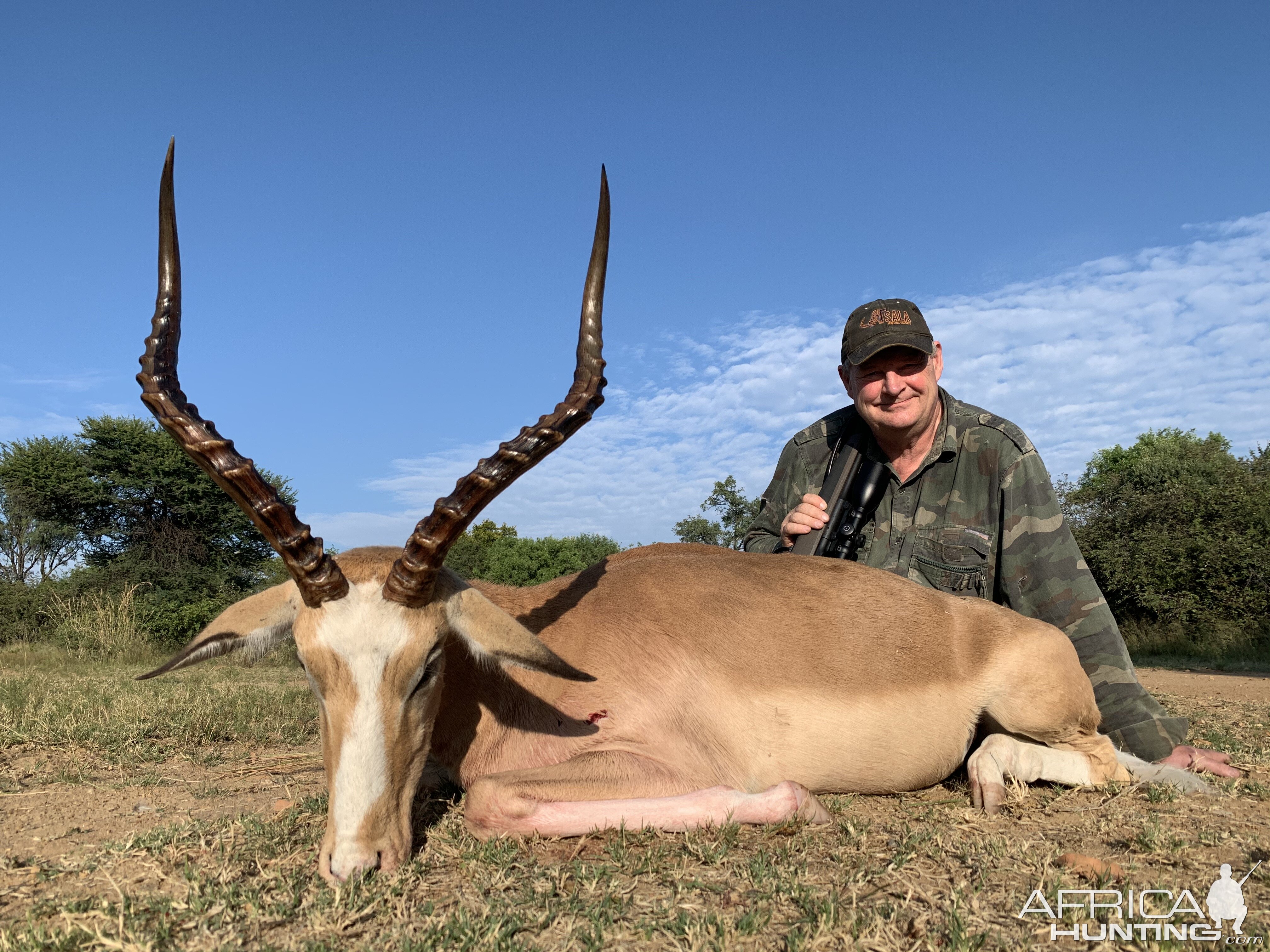 South Africa Hunting White Flank Impala