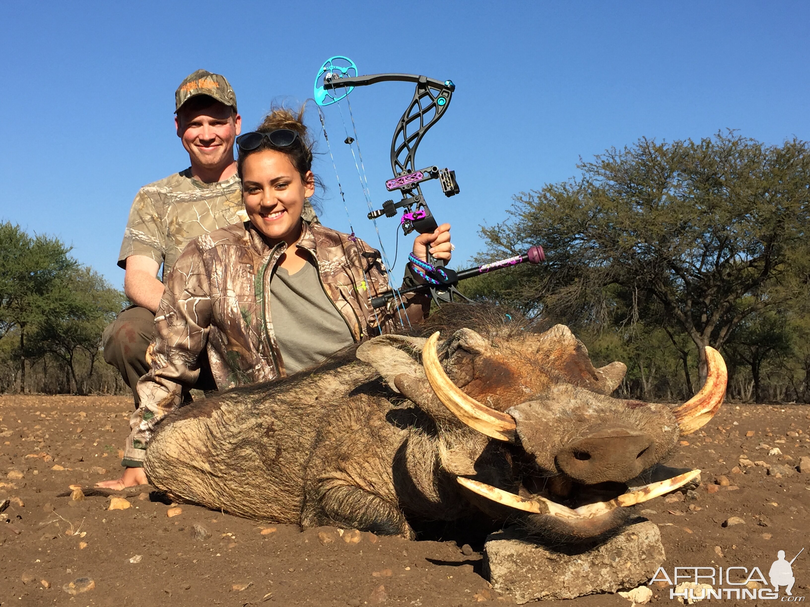 South Africa Warthog Bow Hunt