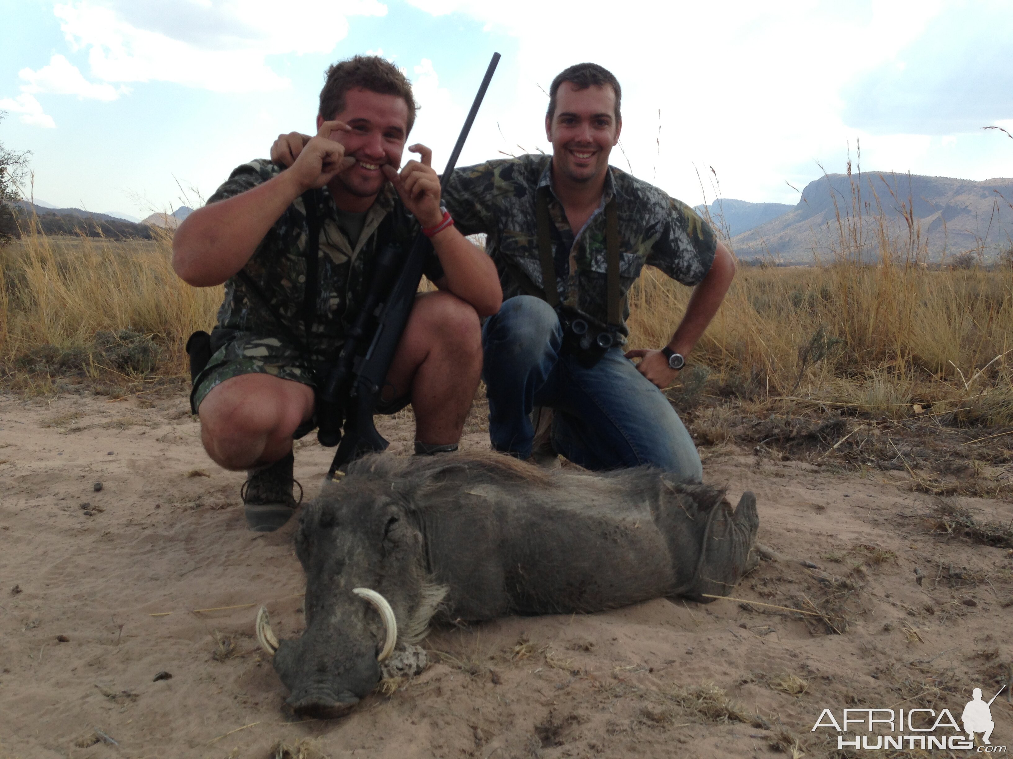 South Africa Warthog Hunt