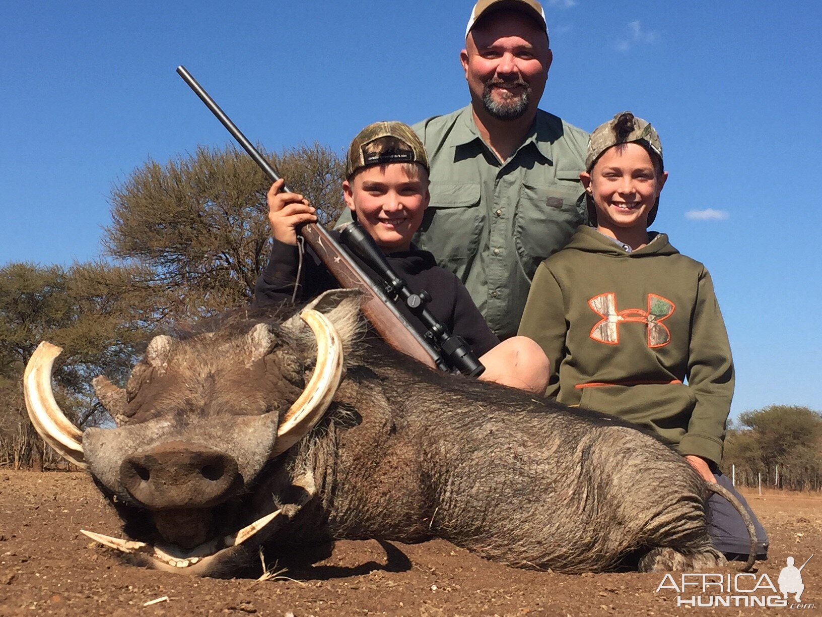 South Africa Warthog Hunt