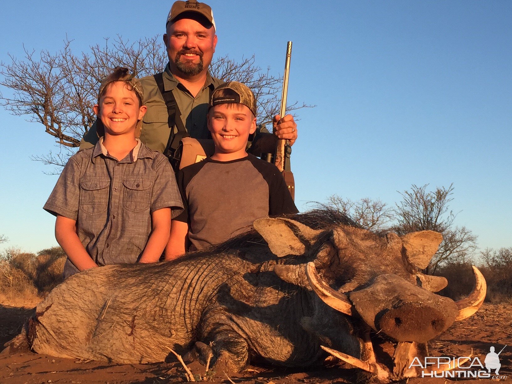 South Africa Warthog Hunt