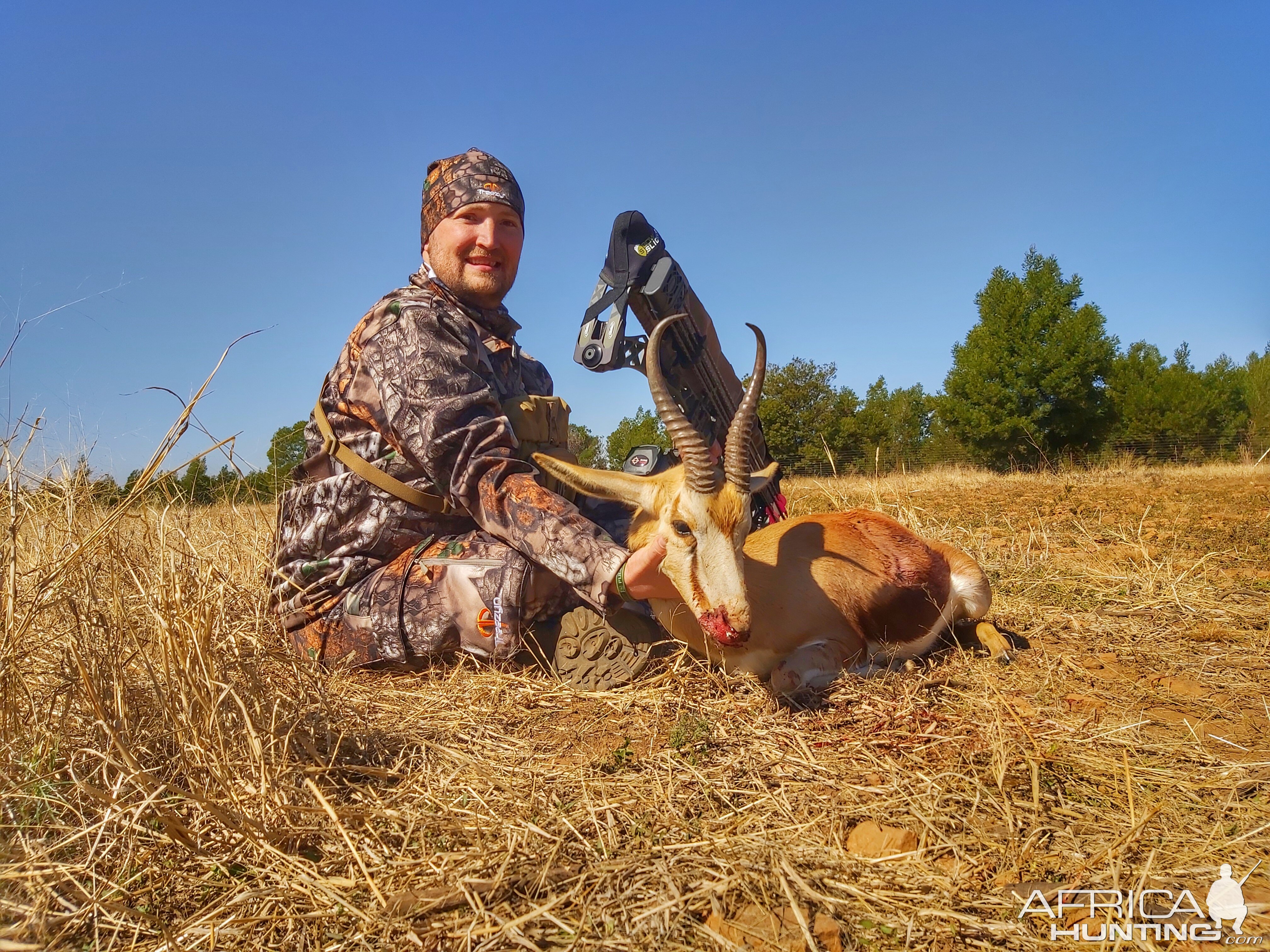 South African Springbuck “Antidorcas Marsupialis” Bowhunting South Africa