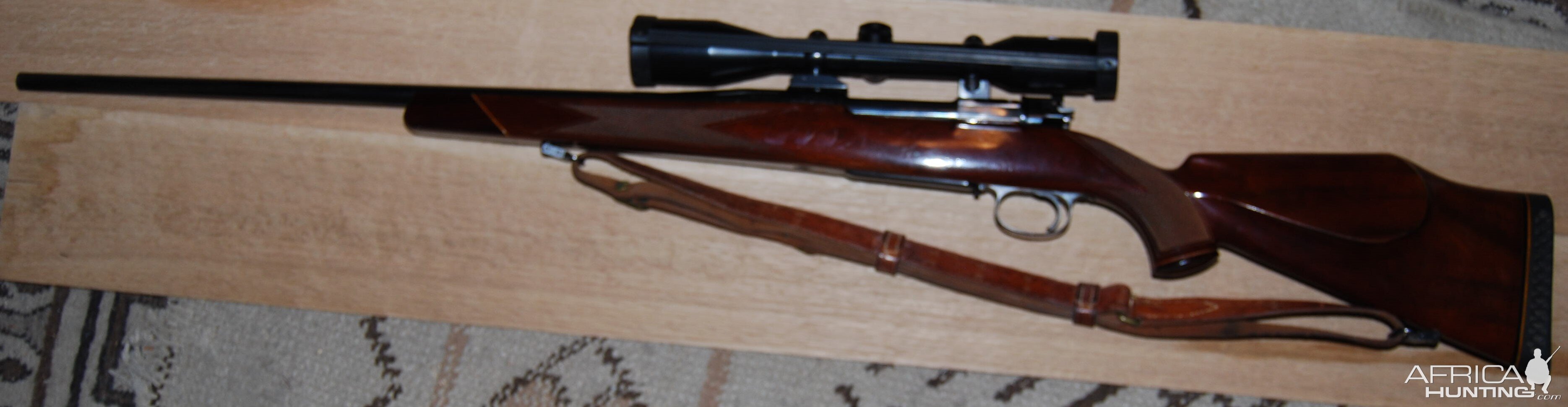 Southgate Weatherby Rifle built on an FN action 300 Wby