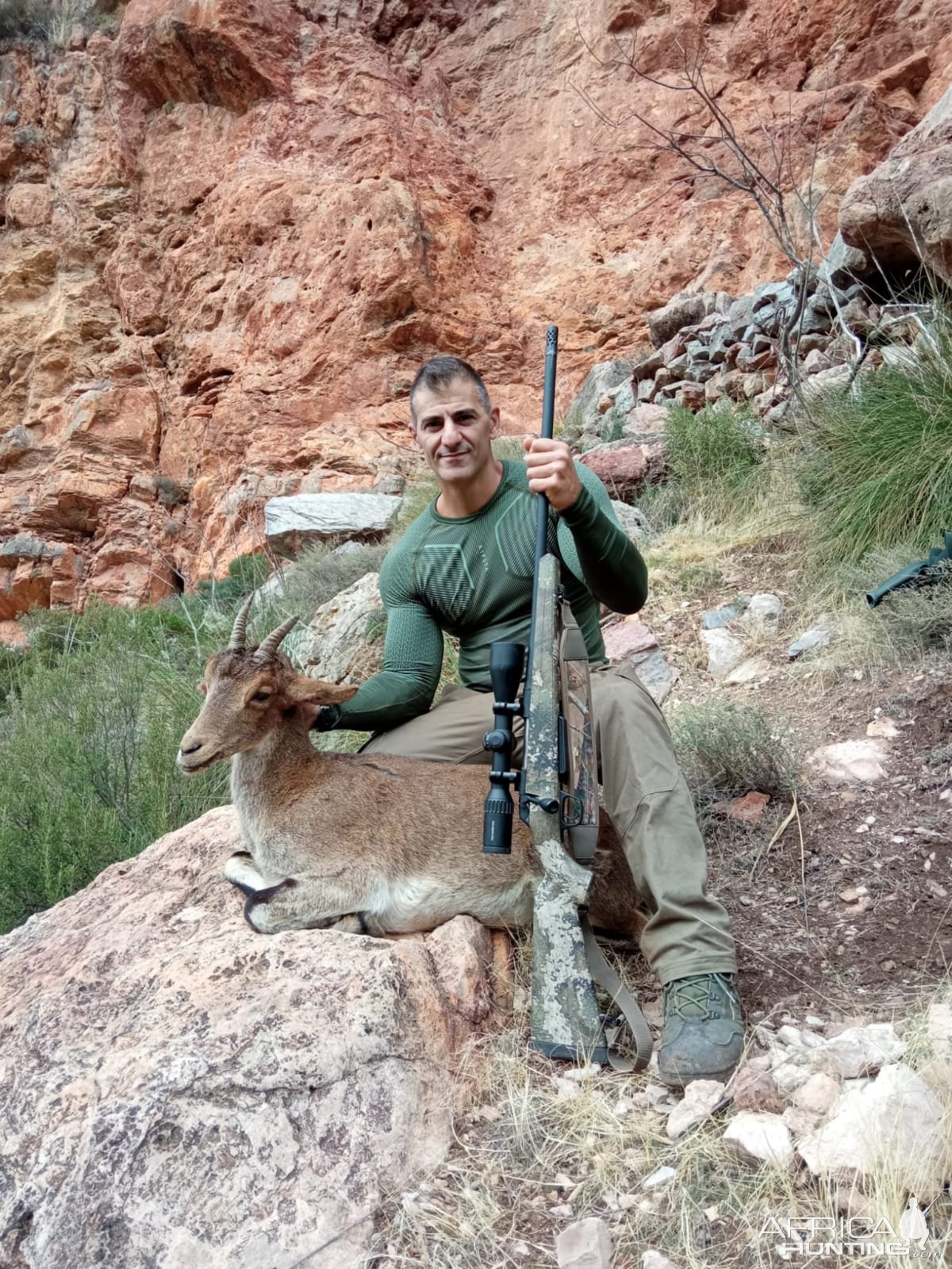 Spanish Ibex Doe Hunt