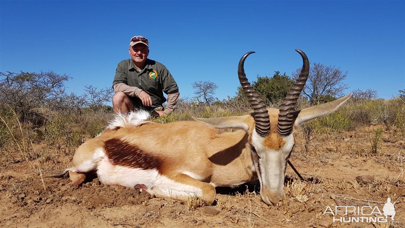 Springbok Hunt in South Africa