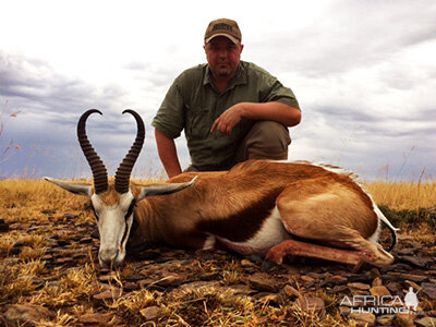 Springbok Hunt in South Africa