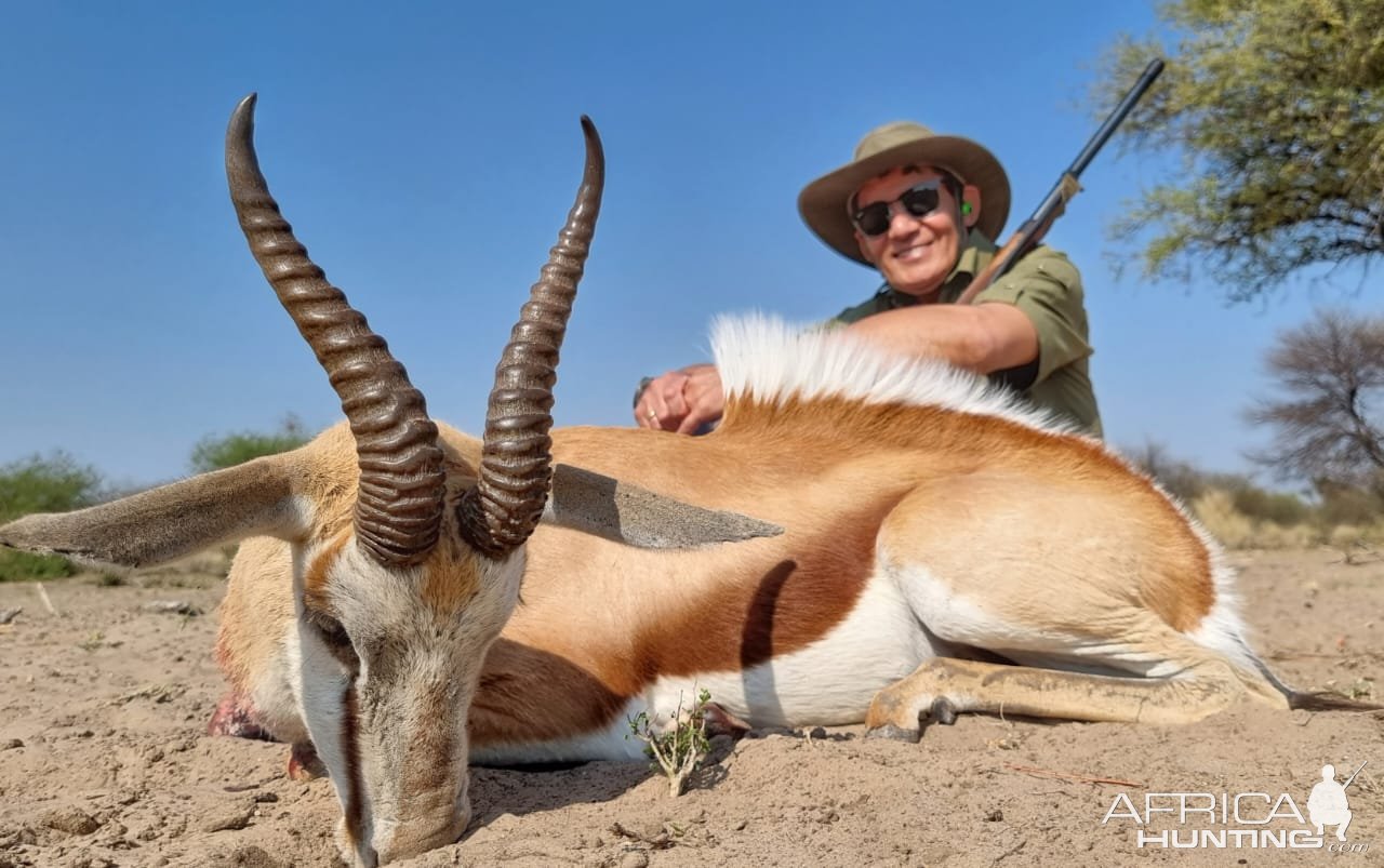 Springbok Hunt Kalahari South Africa