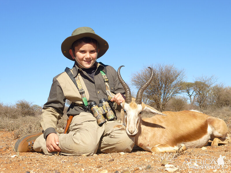 Springbok hunt with Wintershoek Johnny Vivier Safaris