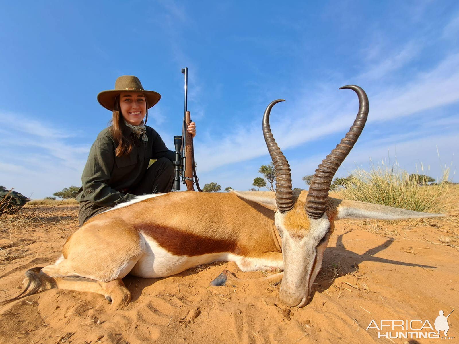 Springbok Hunting Kalahari South Africa