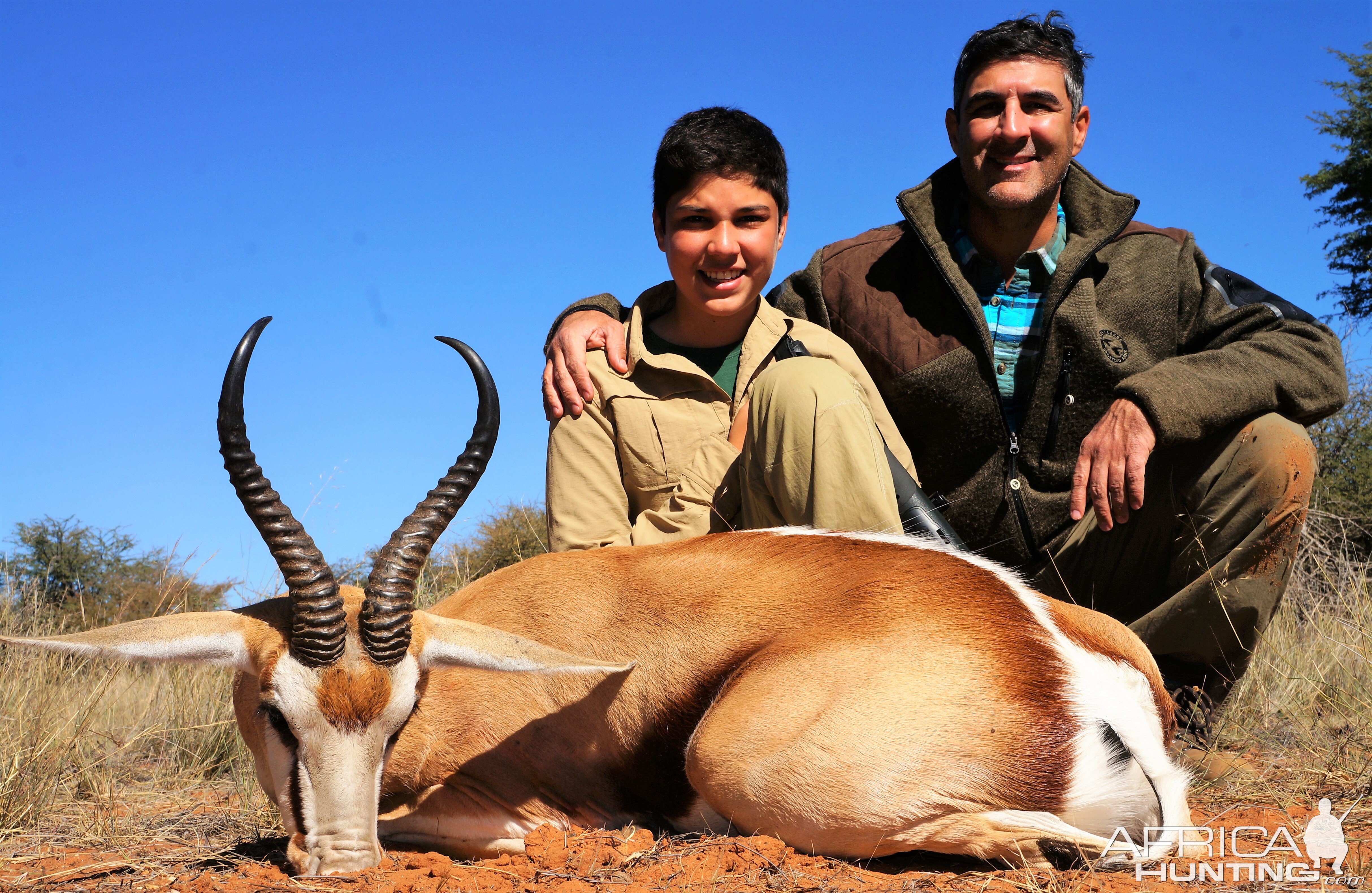 Springbuck hunt Namibia