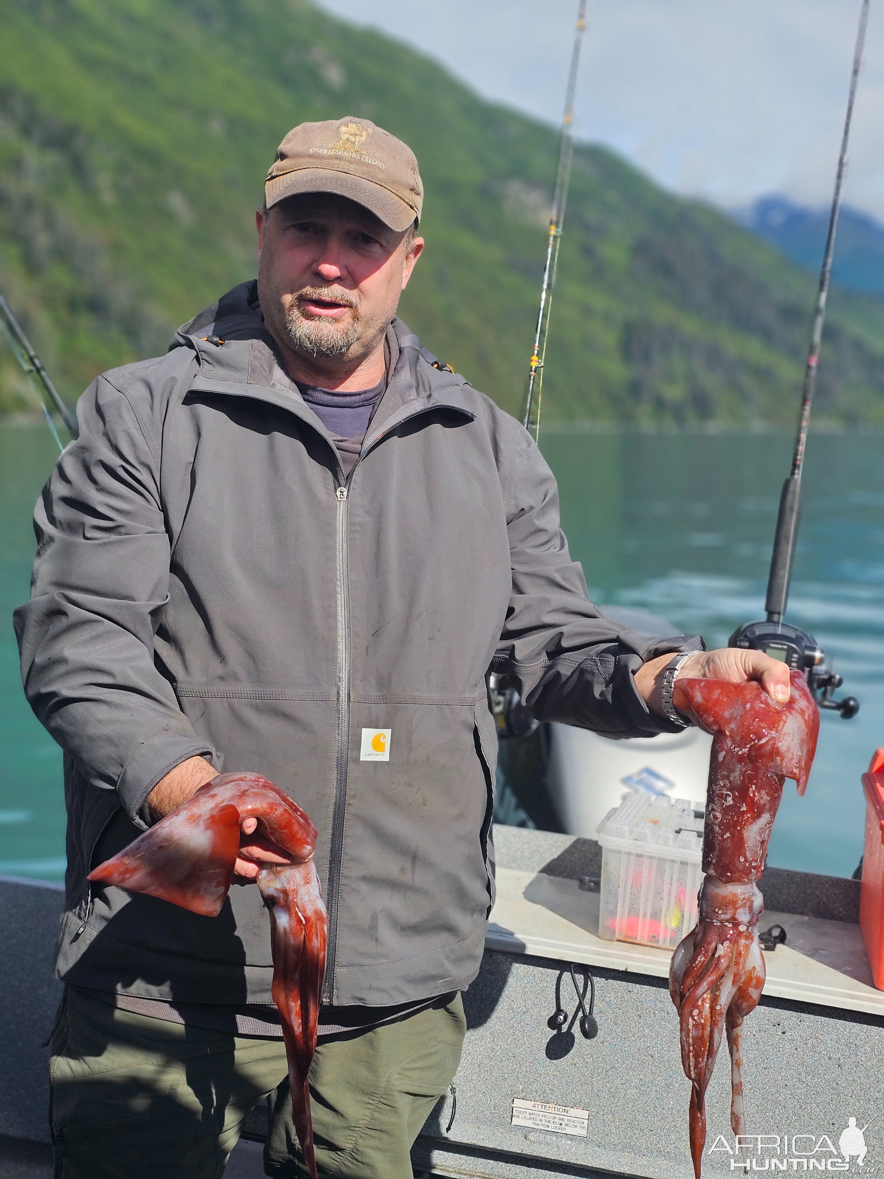 Squid Fishing Valdez Alaska