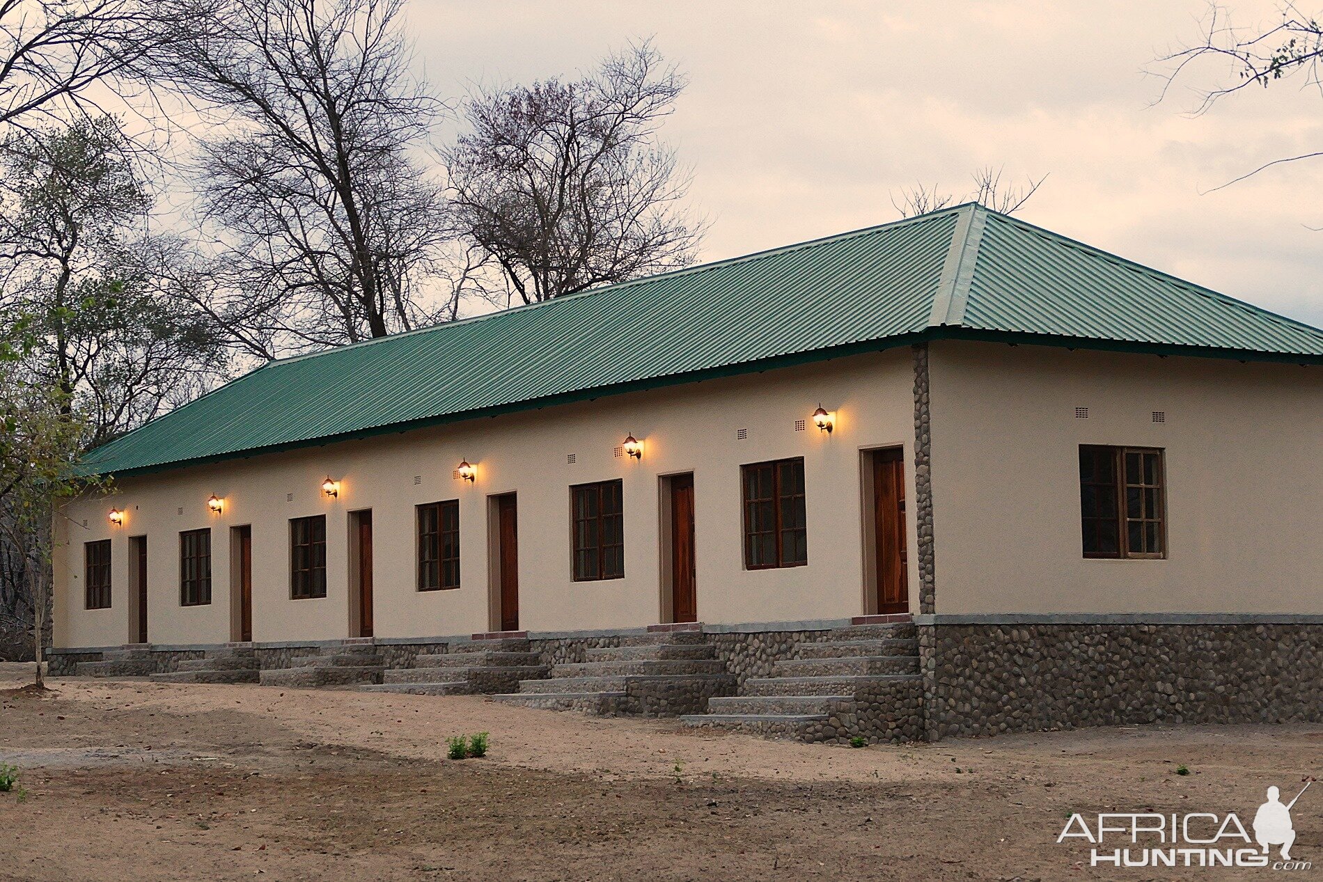 Staff apartments at Mbizi