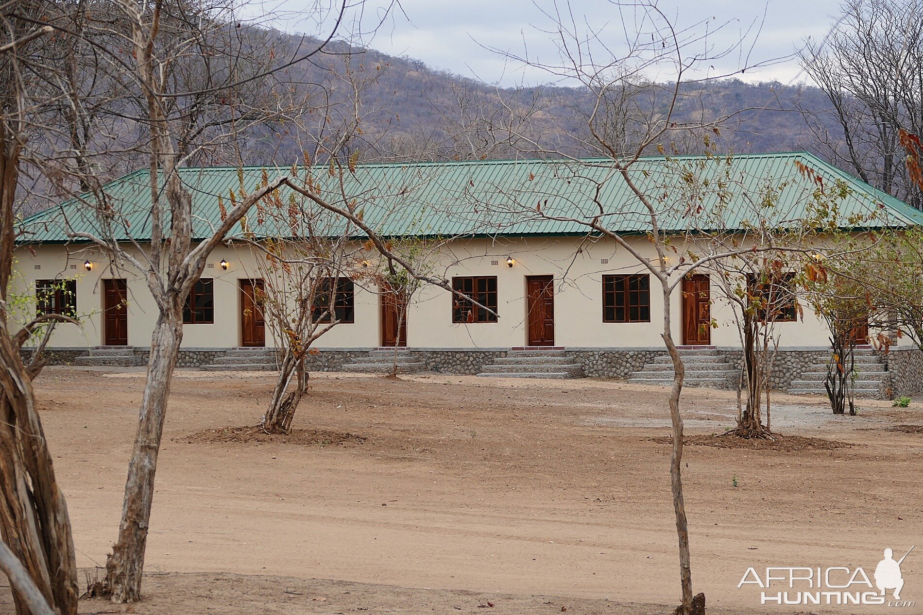 Staff apartments at Mbizi