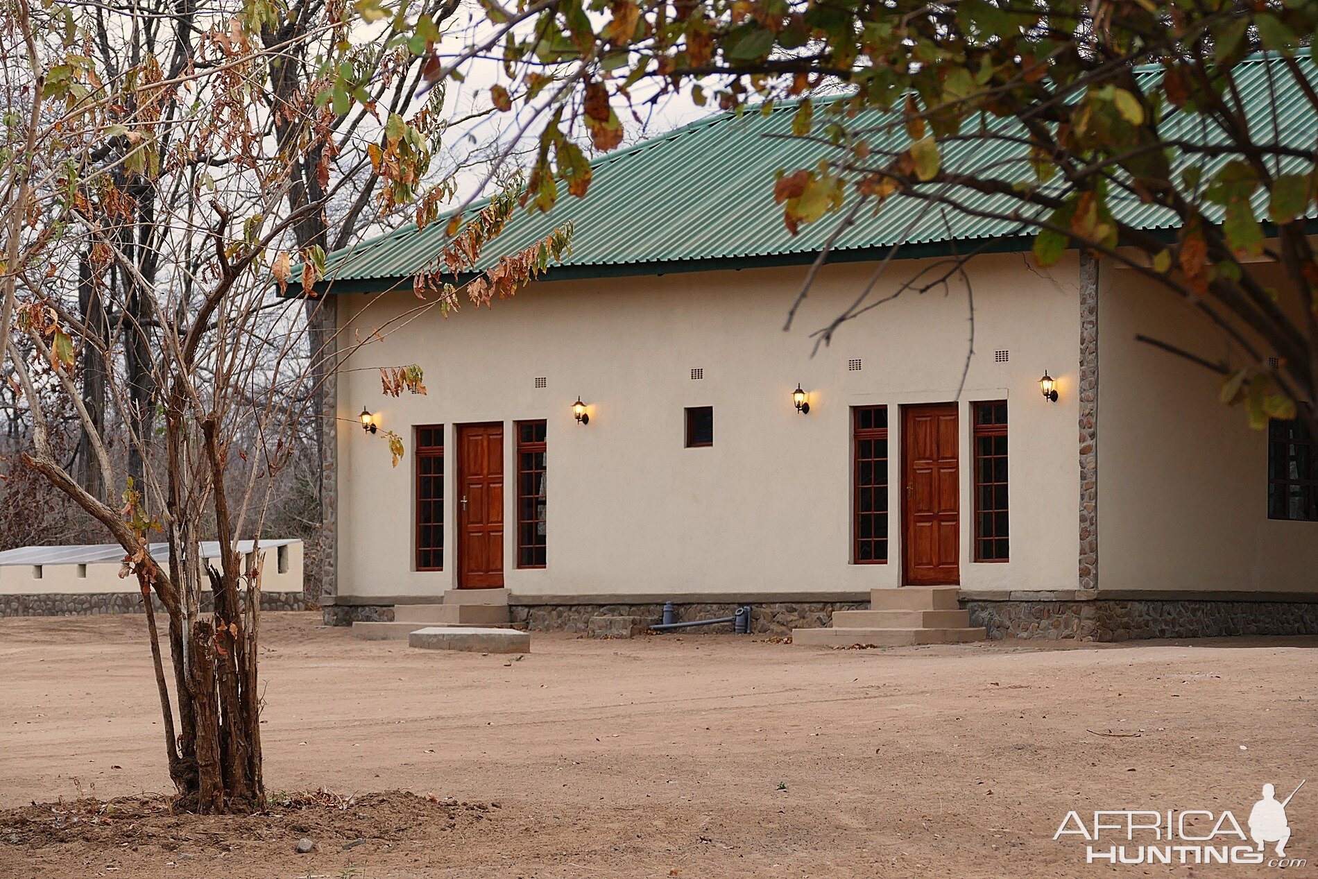 Staff apartments at Mbizi