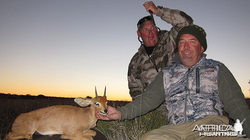 Steenbok hunt with Wintershoek Johnny Vivier Safaris