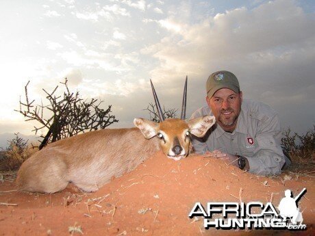 Steenbok hunt with Wintershoek Johnny Vivier Safaris