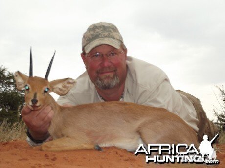 Steenbok hunt with Wintershoek Johnny Vivier Safaris