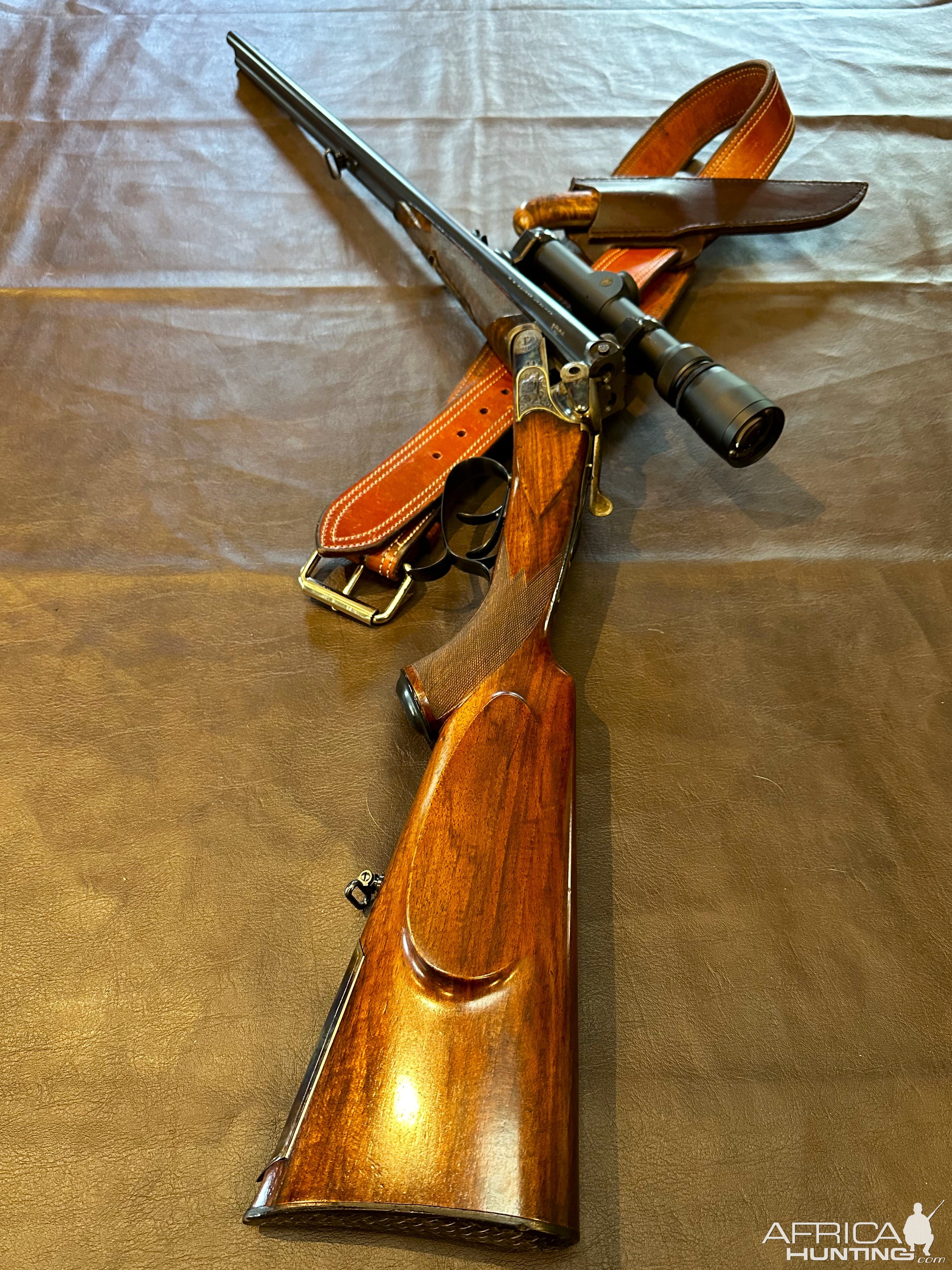 Suhl Double Rifle