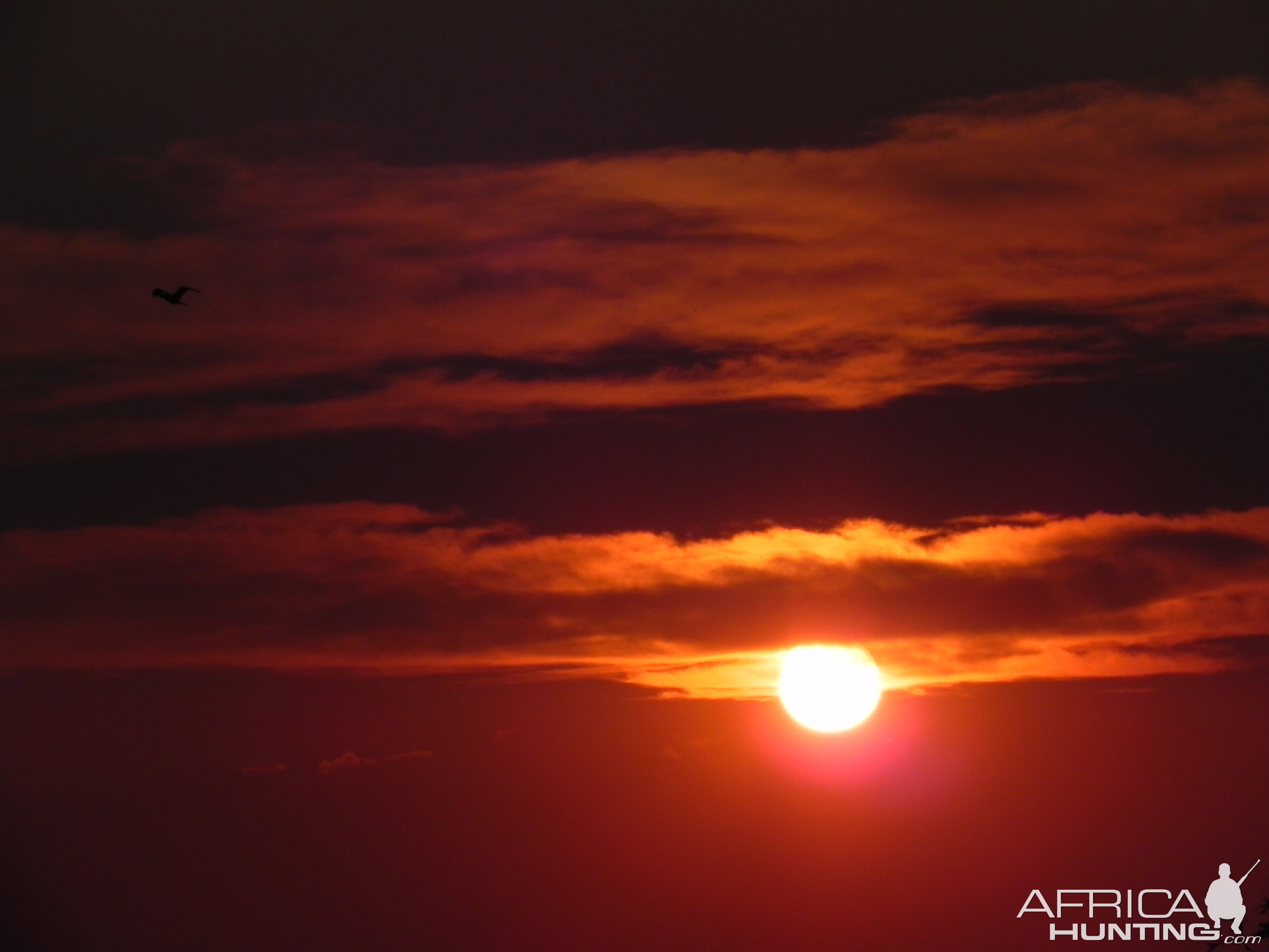 Sunset Caprivi Namibia