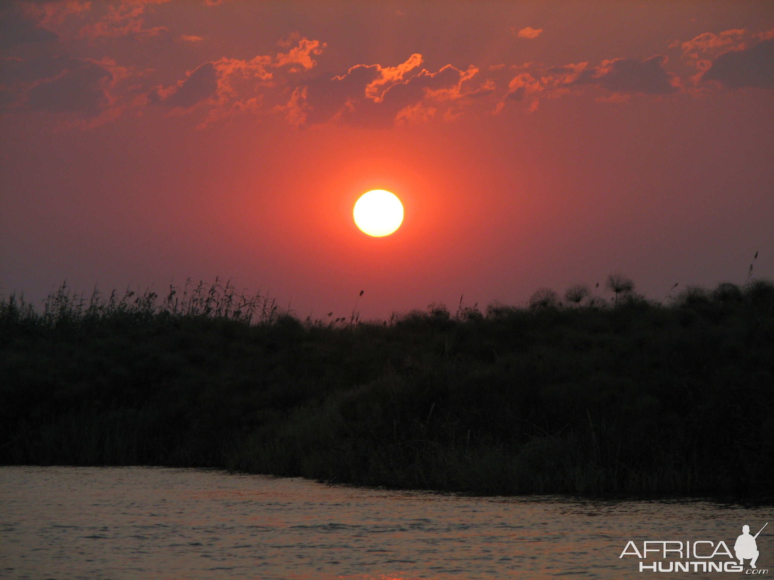 Sunset Caprivi Namibia