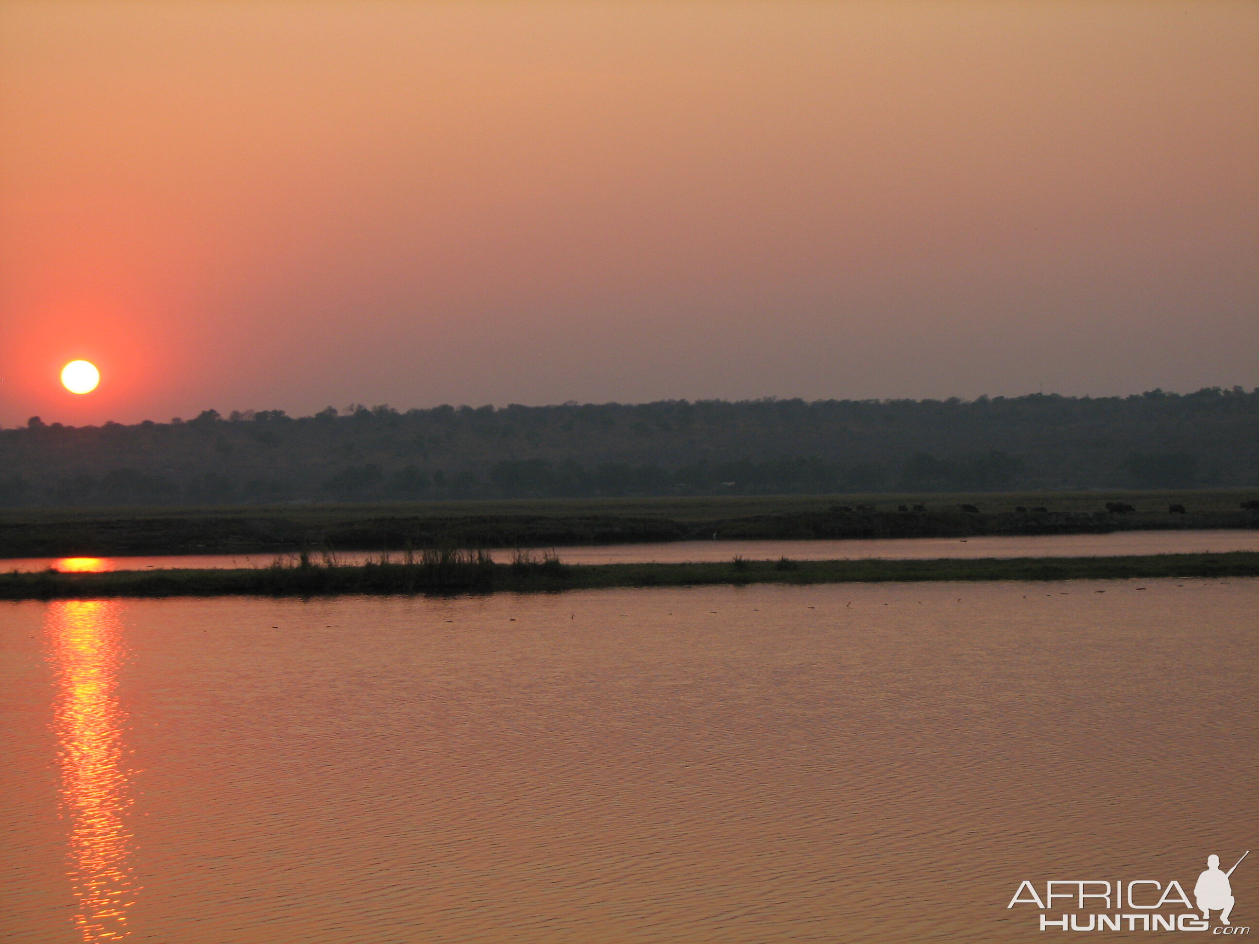 Sunset Caprivi Namibia