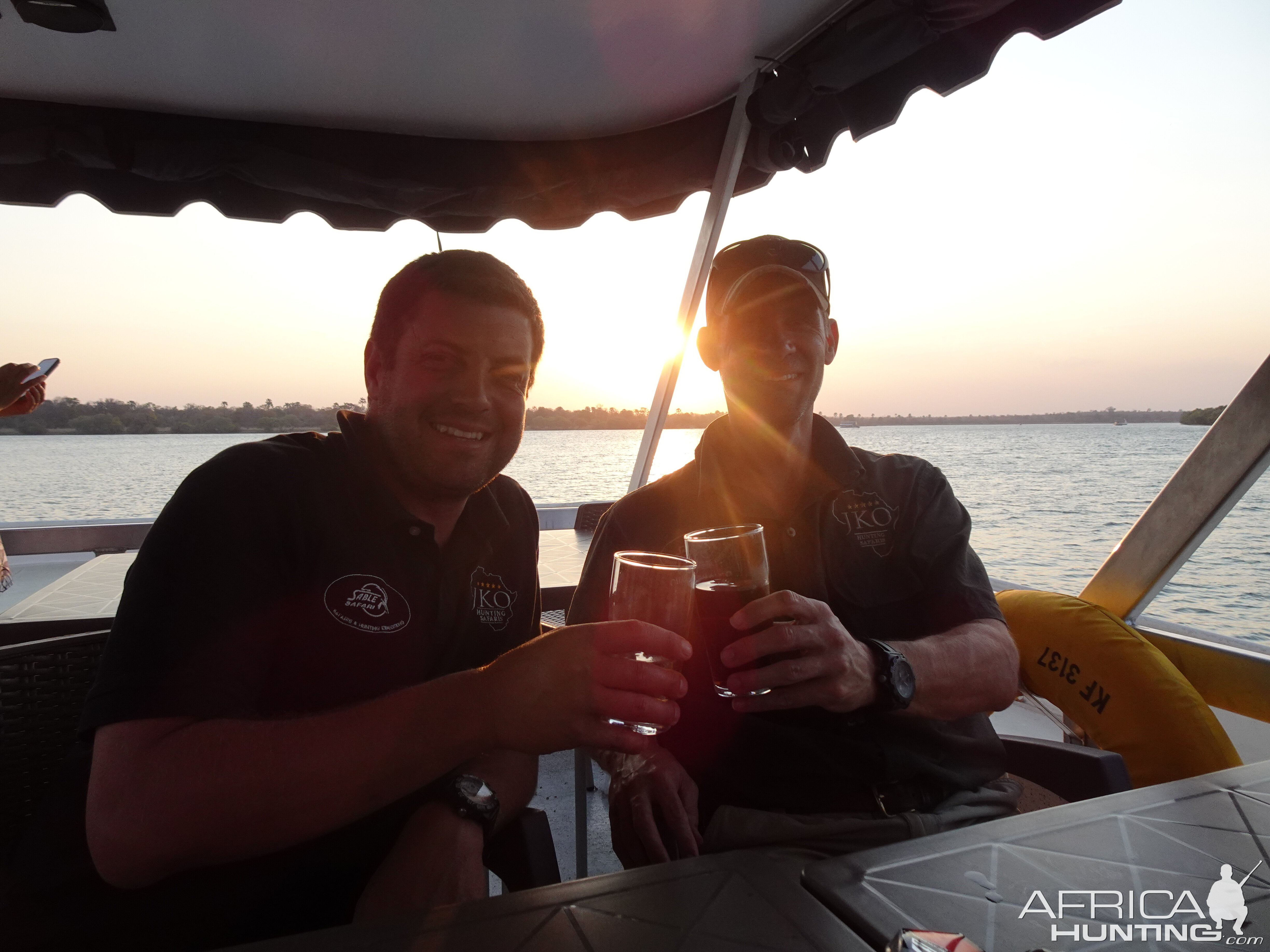 Sunset Cruise on the Zambezi River Zimbabwe