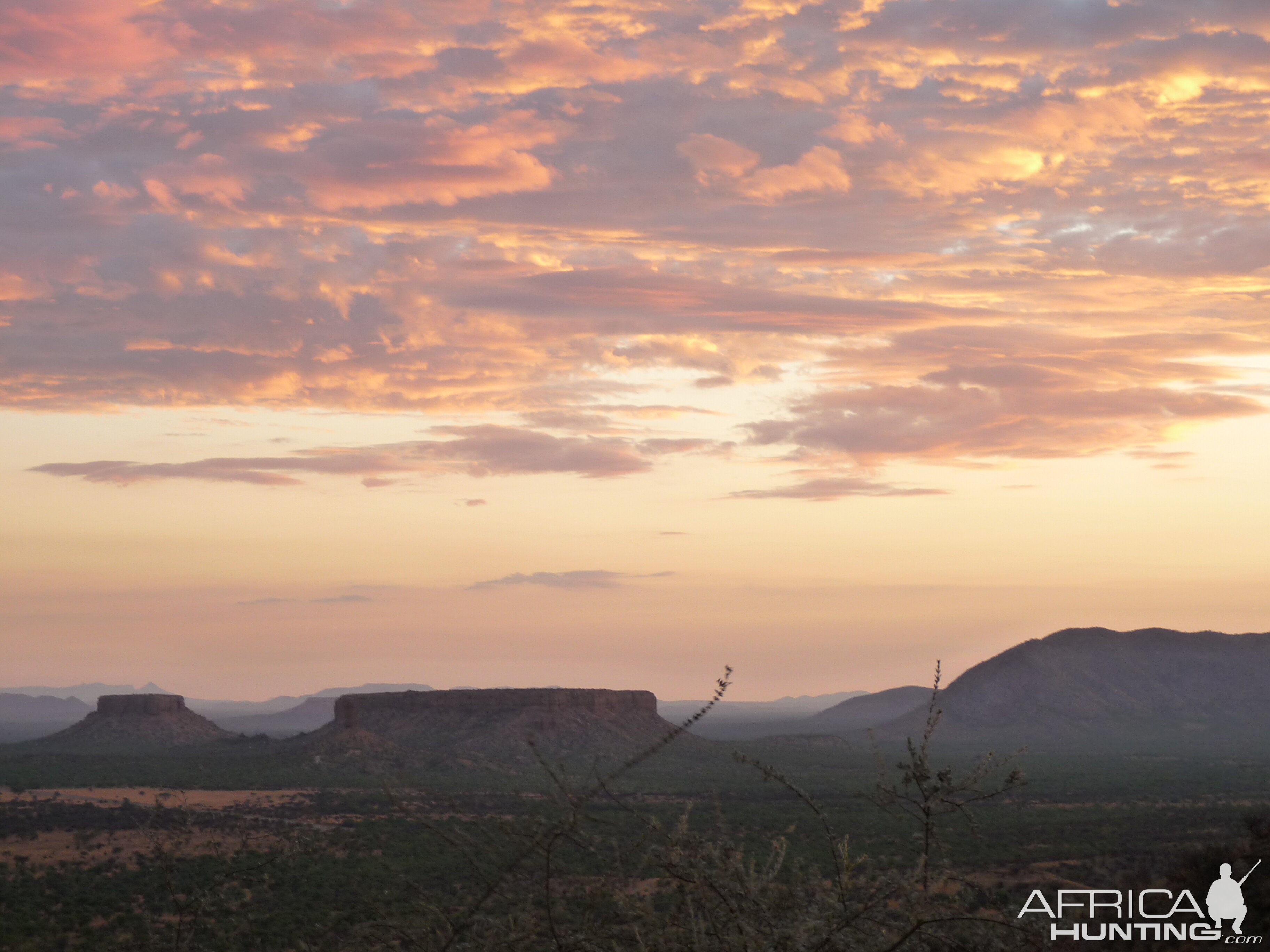 Sunset Damaraland Namibia