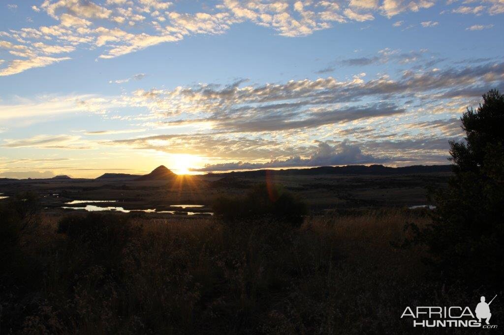 Sunset Free State South Africa