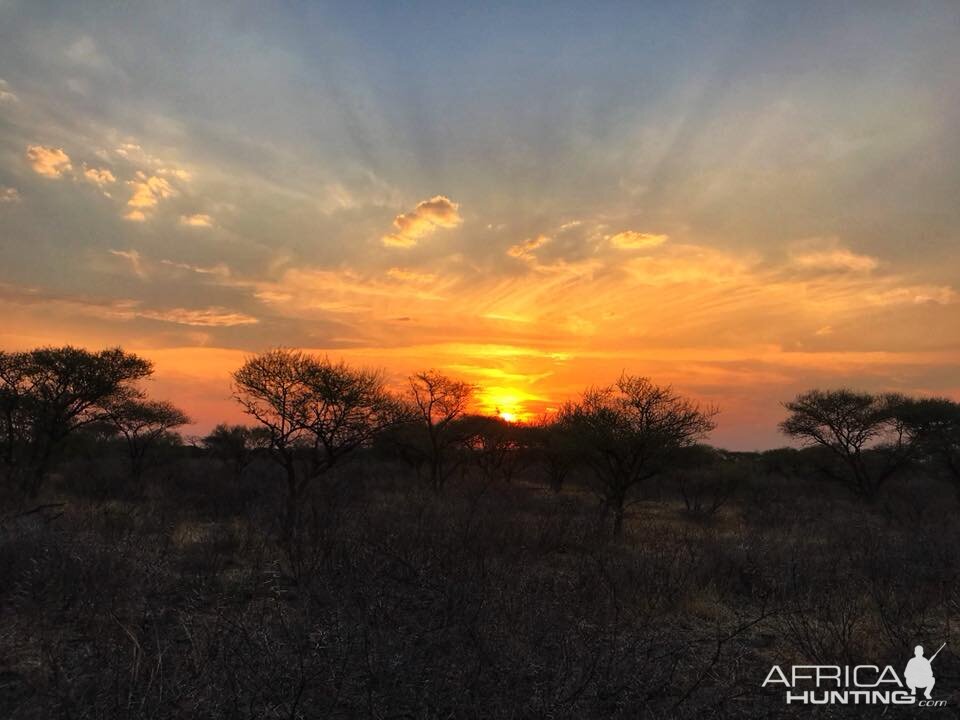 Sunset in Africa