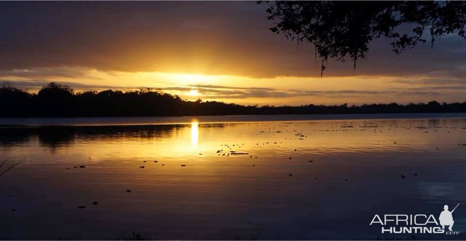 Sunset in Africa