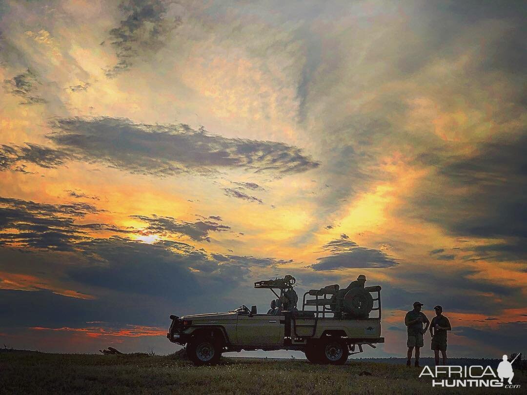 Sunset in Mozambique