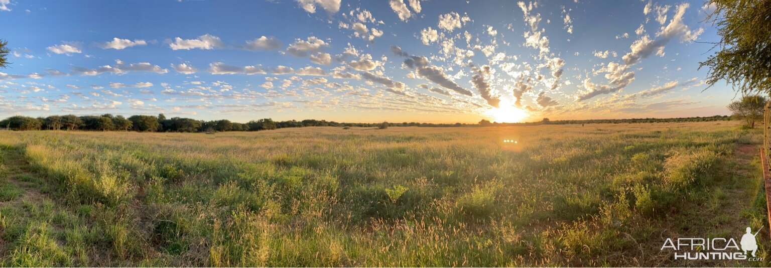 Sunset in South Africa