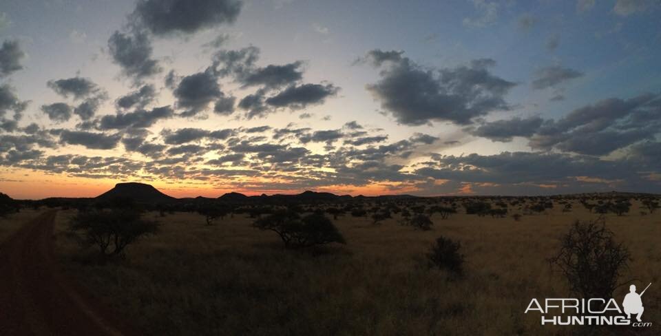 Sunset in South Africa