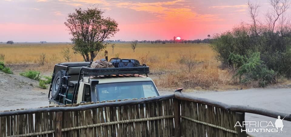 Sunset in Tanzania