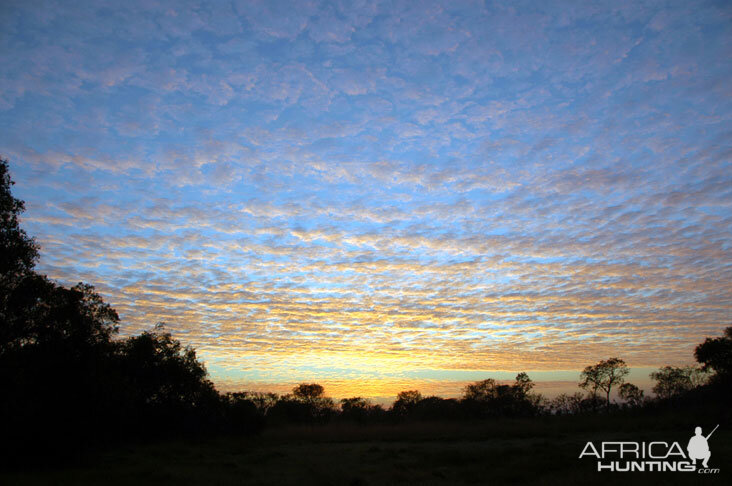 Sunset in Zambia