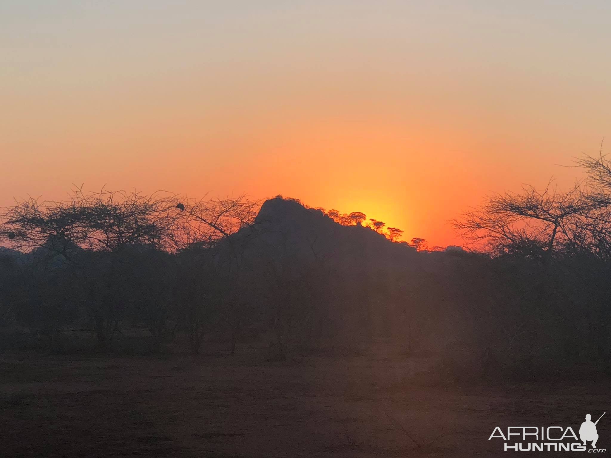 Sunset in Zimbabwe