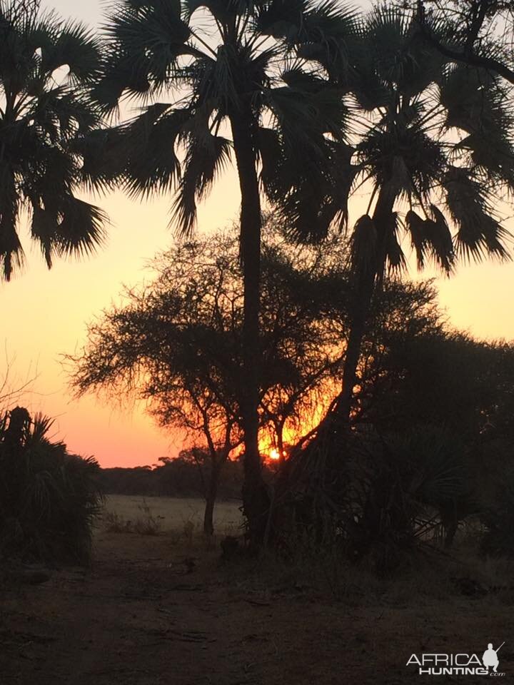 Sunset in Zimbabwe