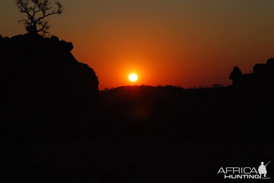 Sunset in Zimbabwe