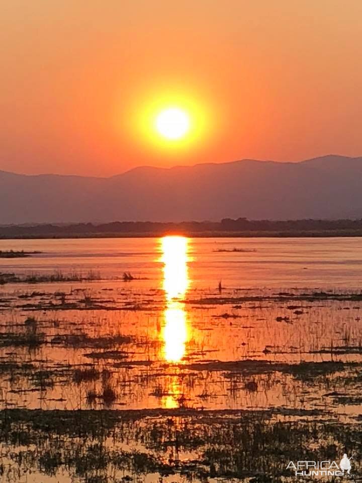 Sunset in Zimbabwe