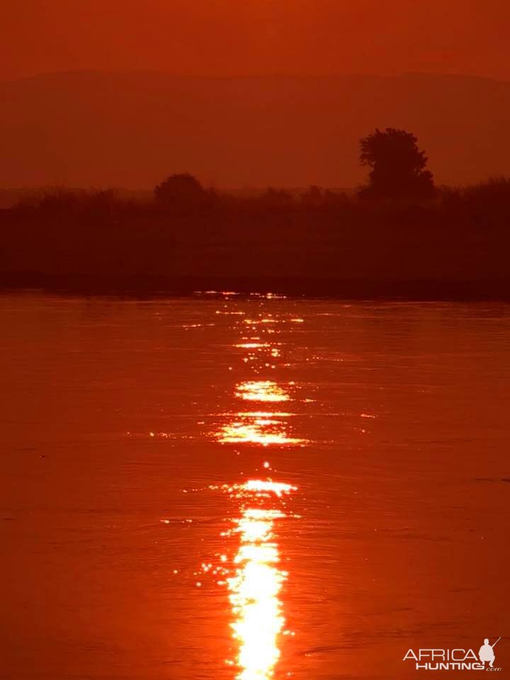 Sunset in Zimbabwe