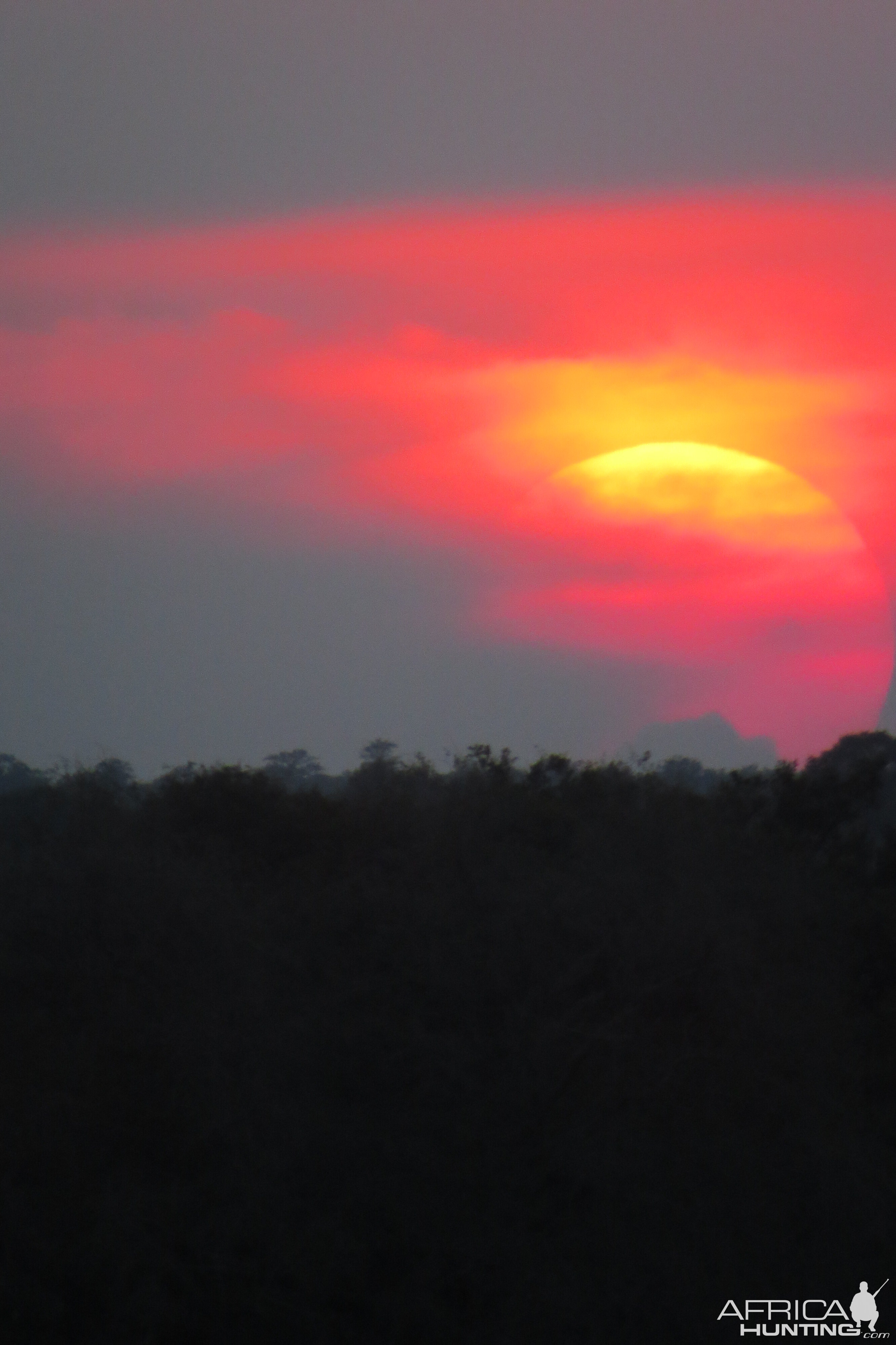 Sunset in Zimbabwe