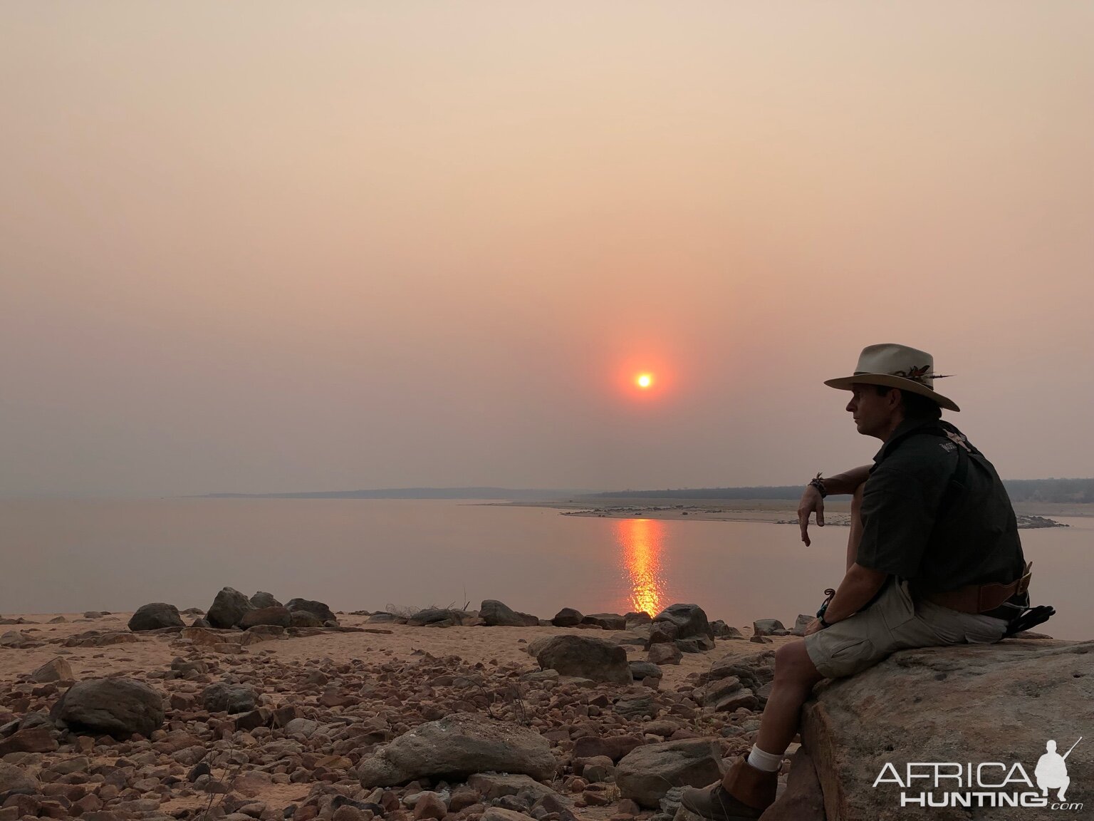 Sunset in Zimbabwe