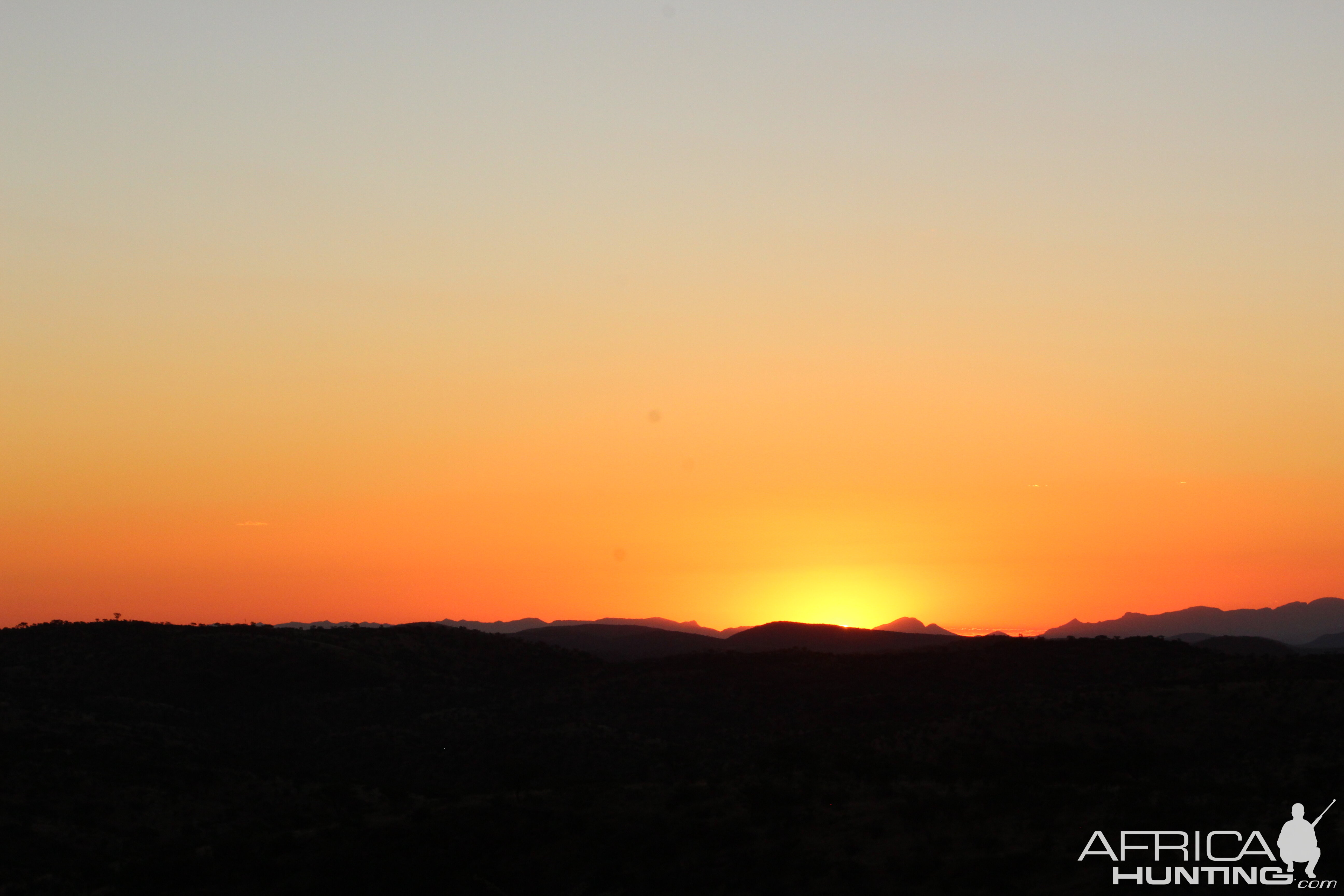 Sunset Namibia