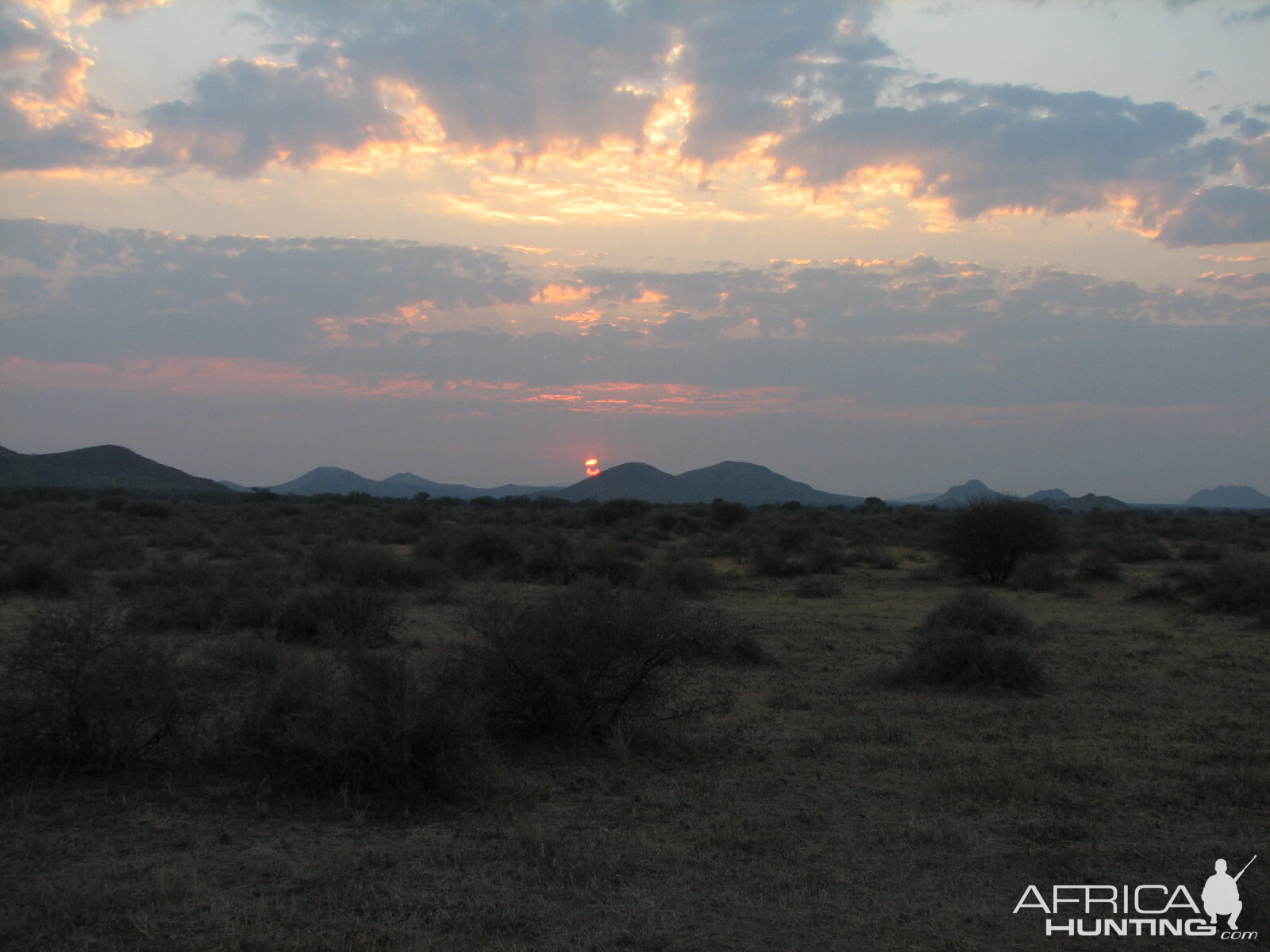 Sunset Namibia