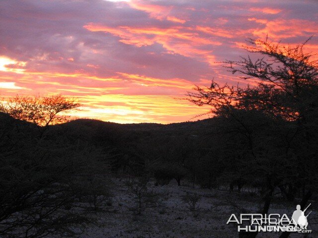 Sunset Namibia