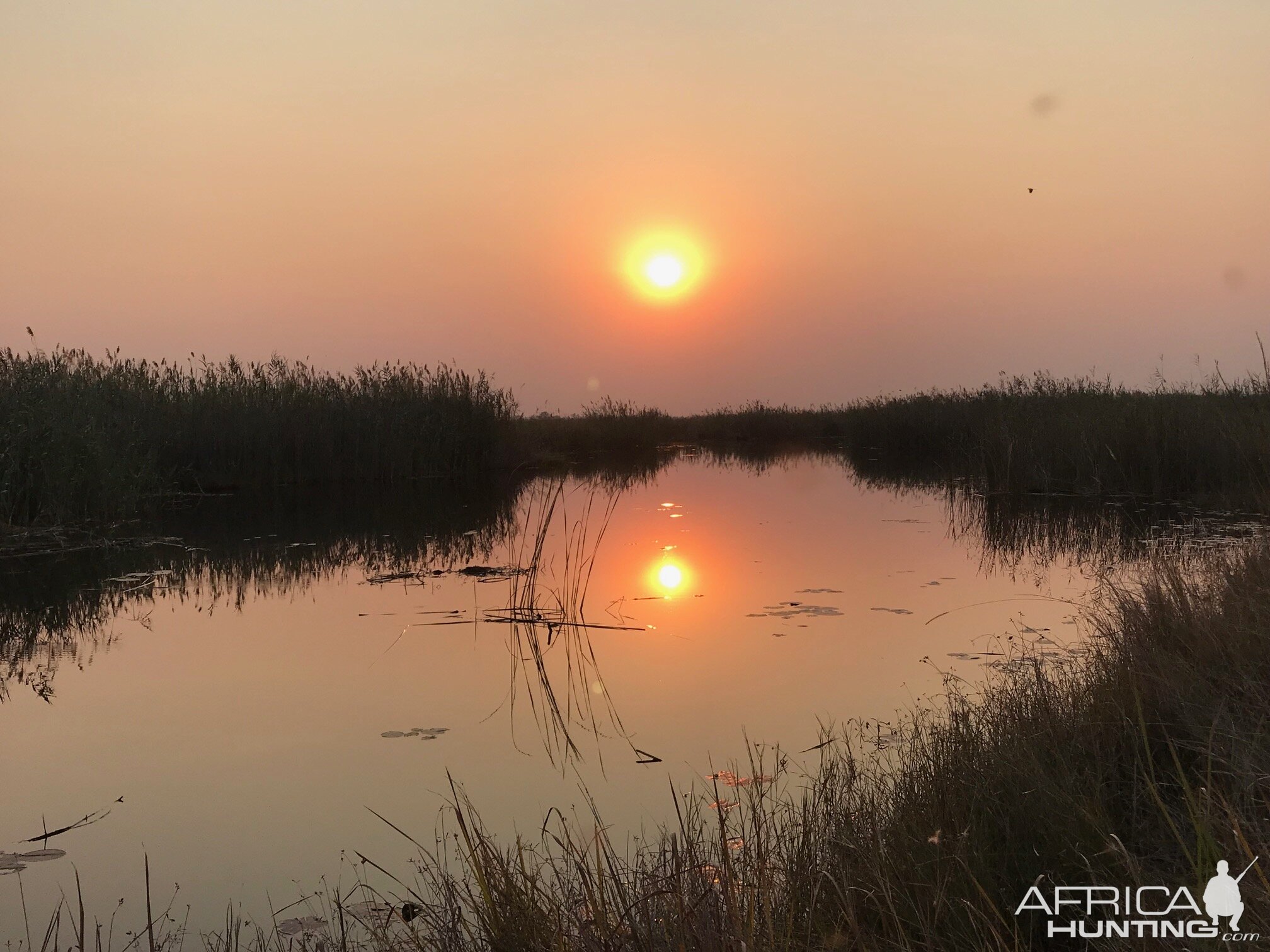 Sunset over the Caprivi