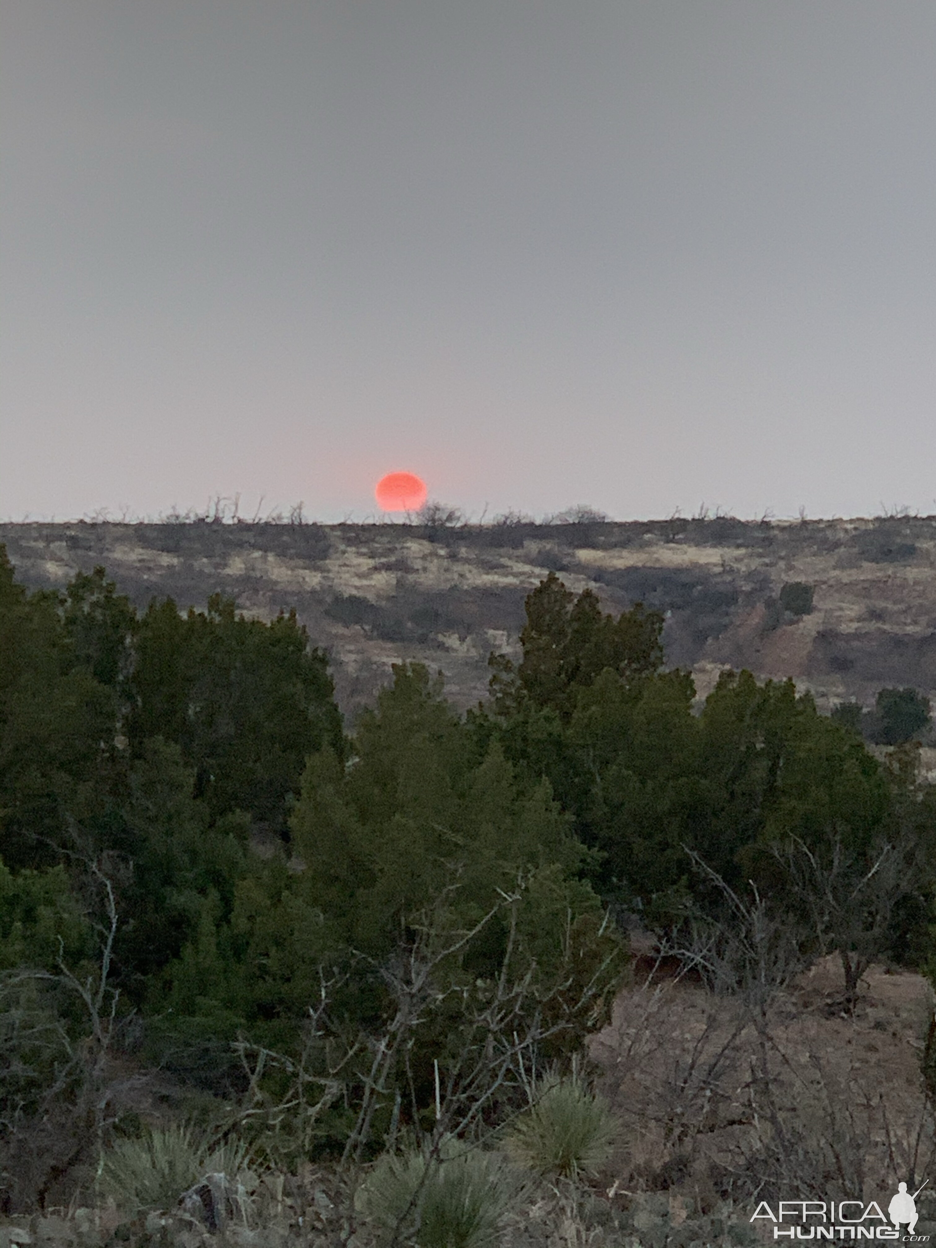 Sunset Texas USA