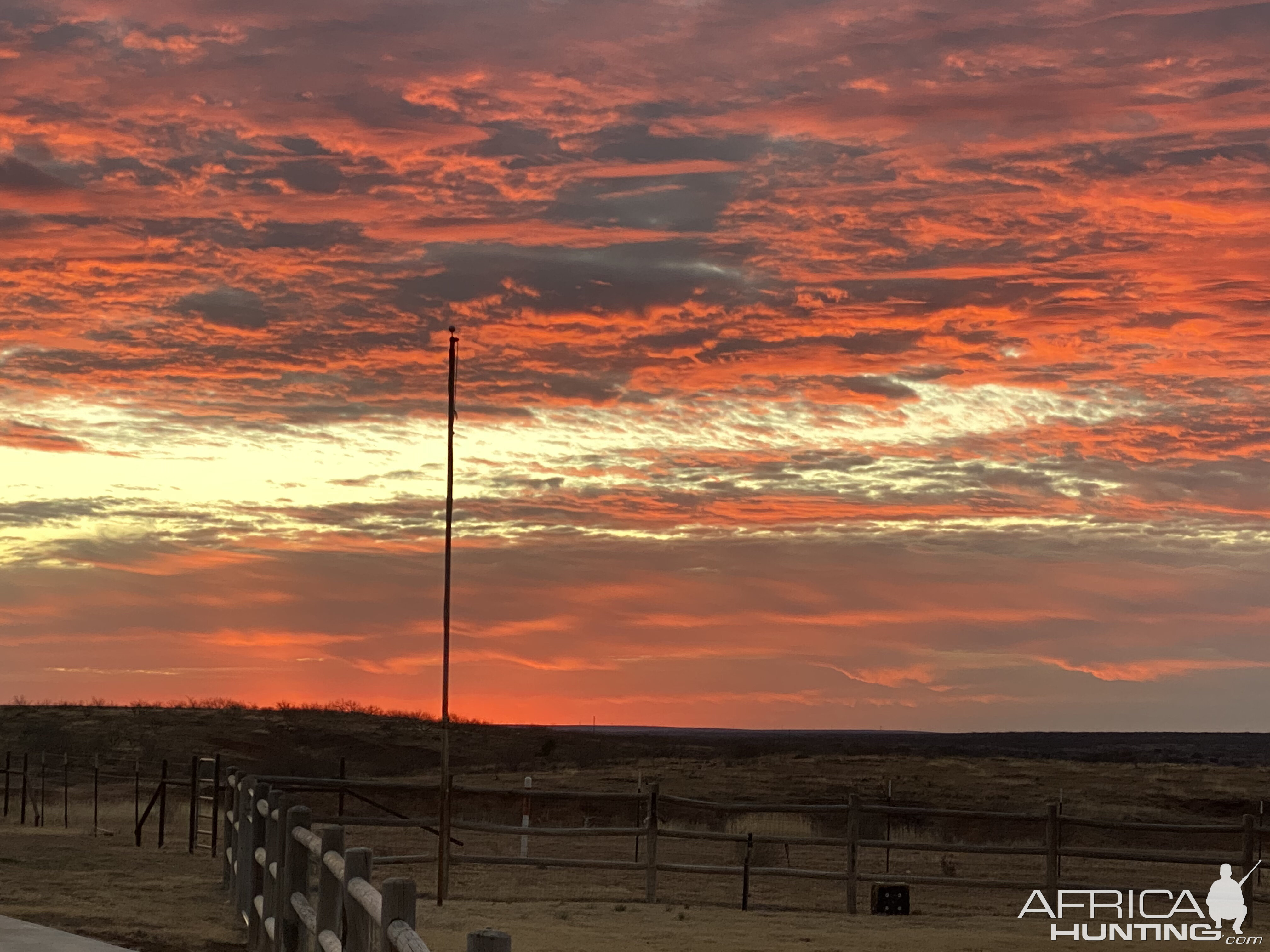 Sunset Texas USA